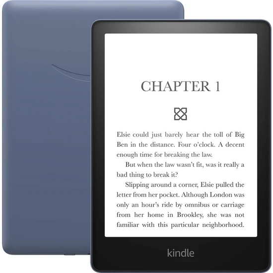 Amazon Kindle Paperwhite 5 11.gen 16 GB - Warm Light - Denim - Reklamlı - 2023