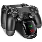 Comse Ps4 Dualshock 4 Şarj İstasyonu LED Göstergeli Stand Tp4-889 Taşınabilir ve Yer Tasarruflu