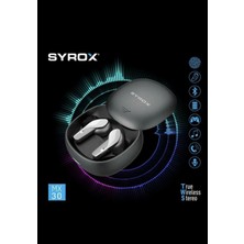 Syrox MX30 Metal Bluetooth Tws Kulaklik