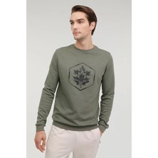 Lumberjack A10139842408010   Lumberjack Erkek Sweat Haki