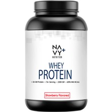 Navy Plus Nutrition 2300 gr Whey Protein Tozu Çilek Aromalı + Shaker + Askılı Çanta + Antrenman Havlusu