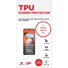 Wrapsol Infinix Hot 30 5g Ekran Koruyucu Tpu Film