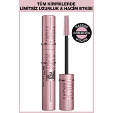 Maybelline New York 2'li Lash Sensational Sky High Maskara Seti - Sky High Şapka Hediyeli