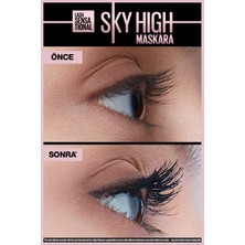 Maybelline New York 2'li Lash Sensational Sky High Maskara Seti - Sky High Şapka Hediyeli