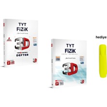 3D Yayınları TYT Video Destekli Fizik Defter - Soru Bankası Seti