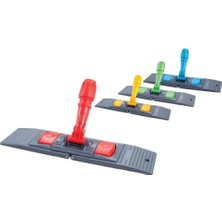 Makarna Şönil Kuru Nemli Palet Tablet Mop Yedek Seti Takımı - 5 Ad 60 Cm. - Mop + Mop Tutucu + Sap