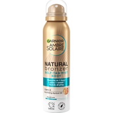 Garnier 2'li Garnier Ambre Solaire Natural Bronzer Güneşsiz Bronzlaştırıcı Sprey 150ML Seti