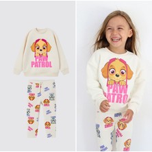 Orca Kids Fashion Paw Patrol Sweatshirt ve Fitilli Tayt Takım