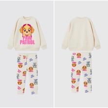 Orca Kids Fashion Paw Patrol Sweatshirt ve Fitilli Tayt Takım