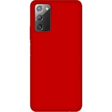 Pluscep Aksesuar Samsung Note 20 ile Uyumlu Lansman Silikon Kılıf