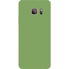 Pluscep Aksesuar Samsung S7 Edge ile Uyumlu Lansman Silikon Kılıf (Kamera Korumalı)