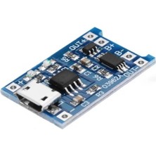 RoboPazar TP4056 Lityum Pil Şarj Modülü - 5V/1A