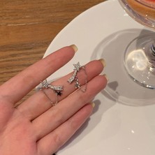 Babmu Yıldız Küpe, Kız Çocuk S925 Ayar Gümüş Küpe (Yurt Dışından)