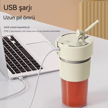 Muxi 350ML Taşınabilir Blender USB Blender Elektrikli Meyve Smoothie Blender (Yurt Dışından)