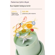 Muxi 350ML Taşınabilir Blender USB Blender Elektrikli Meyve Smoothie Blender (Yurt Dışından)