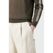 Emporio Armani Saf Yünlü Regular Fit Bisiklet Yaka Kazak Erkek Kazak 6R1MXG 1mngz F420