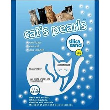 Cat's Pearls Cats Pearls Hijyenik Silika Kristal Kedi Kumu 12 x 3,8 lt