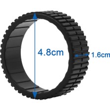 Hermoso Irobot Braava 380 Robot Süpürge Için 2 Adet Kaymaz Tekerlek Lastiği (Yurt Dışından)
