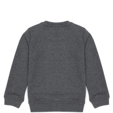 U.S. Polo Assn. Erkek Çocuk Antrasit Melanj Basic Bisiklet Yaka Sweatshirt 50274408-VR081