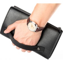Shenzhen Xin Xin Erkek Clutch Çanta - Siyah (Yurt Dışından)