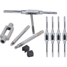 Fett No 4 Kılavuz Kolu M9 -M27 Metrik Inç Kılavuz Tutma Kolu Çelik