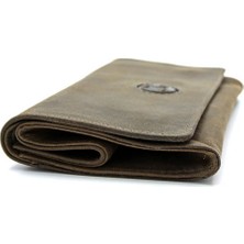 Rattray's Peat Tobacco Pouch 3 Kahve Deri Pipo Tütün Kesesi