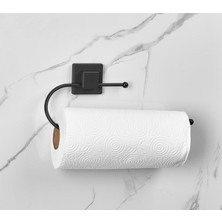 Neler Geldi Neler Yapışkanlı Kağıt Havluluk Siyah, Banyo Havluluk