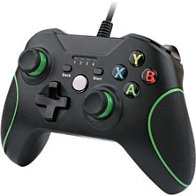 Coverzone Xbox One Kablolu Oyun Kolu Pc ile Uyumlu Game Pad Rahat ve Konforlu Kullanım Özgün Tasarım