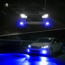 C9 C6 LED Xenon Far Ampulü Şimşek Etkili 5800LM Chip On Board 10000K Deli Mavi H4