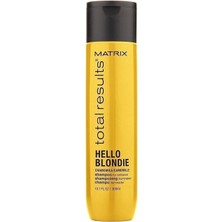 Matrix Total Results Hello Blondie Sarışınlara Özel Parlaklık Veren Şampuan 300 ml