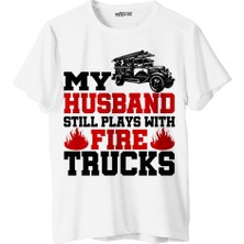 Vexshirt Kadın İtfaiye Temalı Regular  Tişört