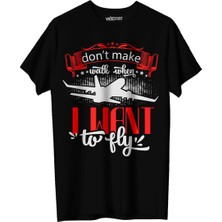 Vexshirt Erkek Havacılık Temalı Regular  Tişört