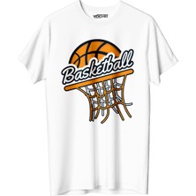Vexshirt Erkek Basketbol Temalı Regular  Tişört
