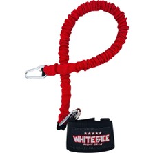 Whiteface Taekwondo Tek Bacak Kuvvet Direnç Çalışma Lastiği 120CM (Kırmızı)