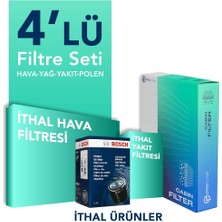 Opel Astra K 1.6 Dizel Filtre Bakım Seti (2015-2021) 4 Lü