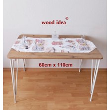 Wood Idea 60 x 110 Mutfak Masası...yemek Masası...çalışma Masası