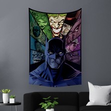 Vagonik Batman Dc Duvar Örtüsü Halısı