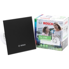 Bosch F1700 Ws DP100 Mat Siyah Sessiz Banyo Aspiratörü-Fanı 95M3H