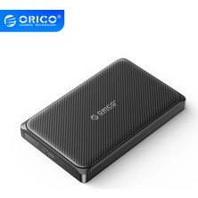 Orico Type-C Usb3.0 To USB 2.5 Inç HDD SSD Harici Slim Harddisk Kutusu, 2189C3-V1-BK, Siyah