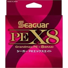 Seaguar Pe X8 Grandmax 8örgü Spin Ip Misina 150MT Multi Color