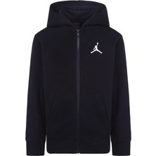 Nike Nıke Jordan Mj Essentials Erkek Çocuk Ceket Uzun Kol Midi Kesim Siyah Renk