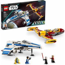 LEGO Star Wars: Ahsoka Yeni Republic E-Wing™ Shin Hati’nin Starfighter™’ına Karşı 75364 - 9 Yaş ve Üzeri Star Wars Hayranı Çocuklar için Yaratıcı Oyuncak Yapım Seti (1056 Parça)