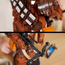 LEGO Star Wars# Chewbacca# 75371 # Yetişkinler için İnşa Edilebilen Koleksiyonluk Figür Yapım Seti (2319 Parça)