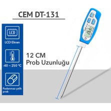 Sevgift DT-131 Saplama Problu Gıda Termometresi, Dijital Mutfak Termometresi