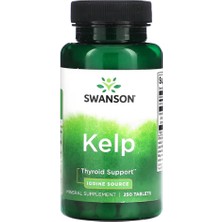 Swanson Kelp 250 Tablets