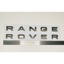 Yazı İzleri Range Rover Evoque Spor L322 L405 L538 L494 L320 Kaput Yazısı Siyah