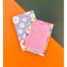 Giftmoda To Do List Yapılacak Listesi ve Dikişli Defter Seti Şık Tasarım ve Renkli Malzeme Seri: 9