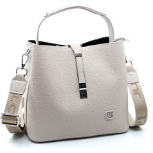 Just Polo Baskı Desenli Özel Seri Çanta   4002-GD  Taş