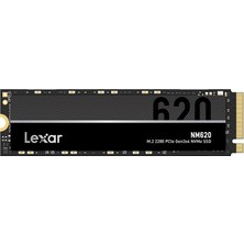 Xnews Lexar NM620 M.2 2280 Pcıe GEN3X4 Nvme, 512GB Dahili Ssd, 3300MB/S'YE Kadar Okuma, Biisayar Meraklıları ve Oyuncular Için (LNM620X512G-RNNNG)