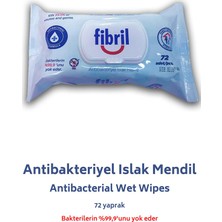 Fibril Islak Mendil 72'li